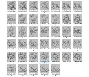 ADVENTSKALENDER 17. Dezember - Stickserie Kaffee und Tee